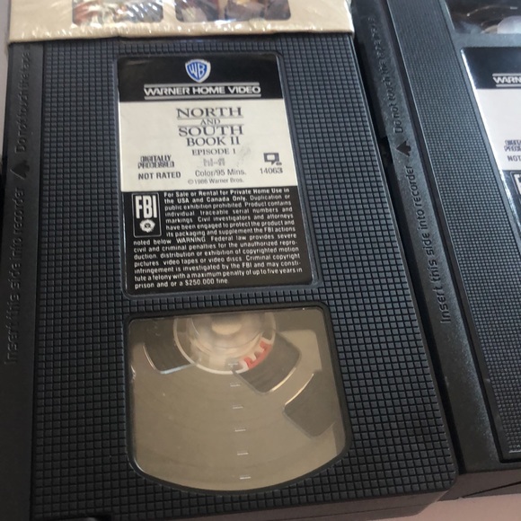 North and south VHS tape bundle book 2 episode 1-6 - Picture 7 of 8